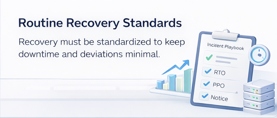 장애 대응 루틴(RTO·RPO·공지·대사·RCA) 체크리스트